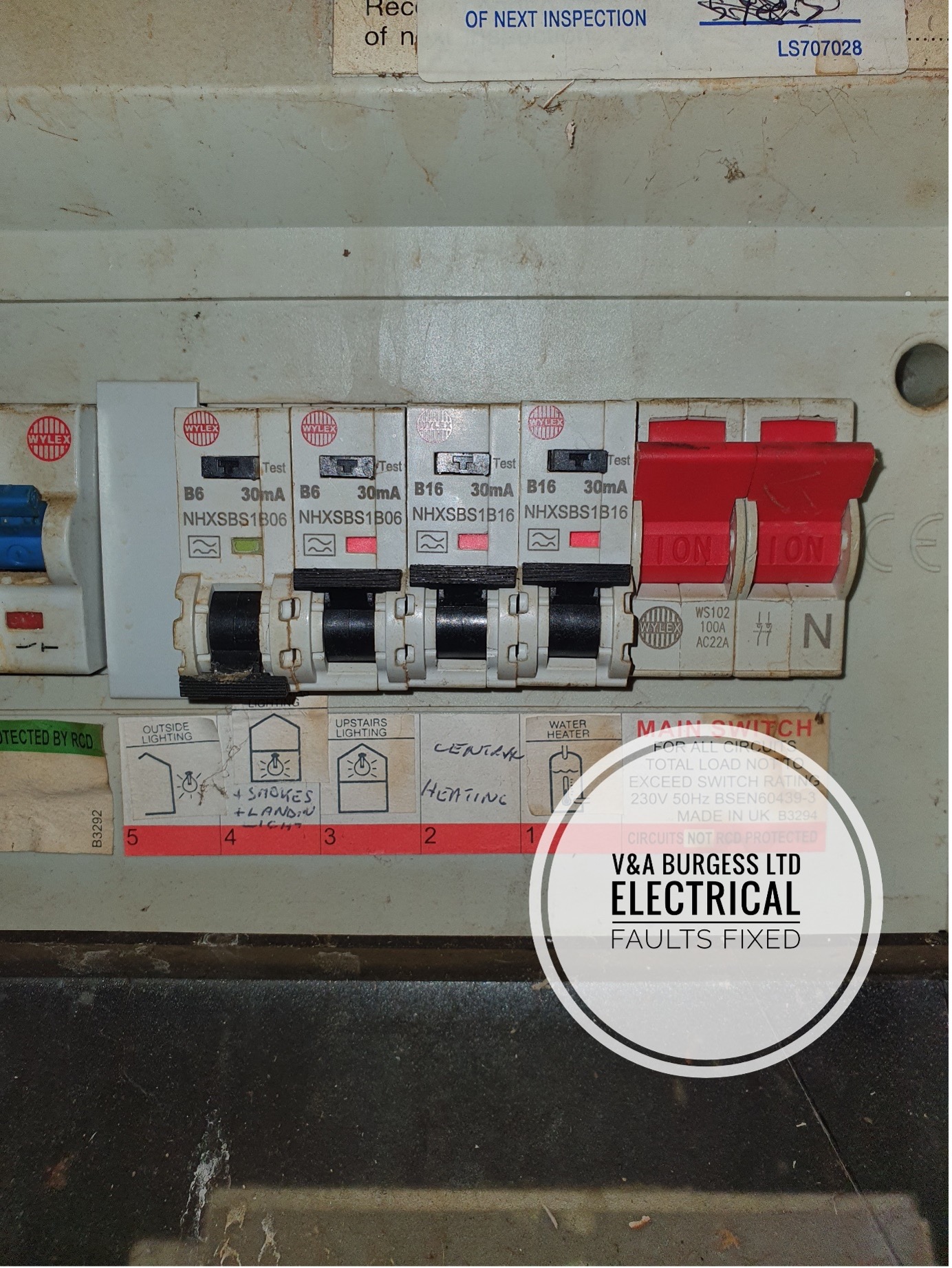 Switch Tripped in Warrington Electrical Faults Fixed